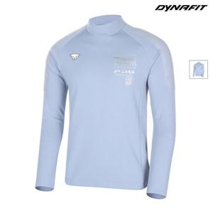 [다이나핏] (택가 169,000원) 라이트블루 남성 SPONSOR 패딩 하이브리드 긴팔티 YMW24237B1