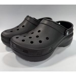 [크록스 슈즈]클래식 플랫폼 라인드 클로그 207938-001