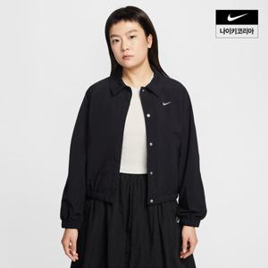 [나이키] 스포츠웨어 여성 오버사이즈 코치 자켓 IF0213-010