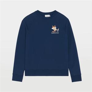 메종키츠네 드레스드 폭스 프린트 남녀공용 스웨트셔츠 JM00331K