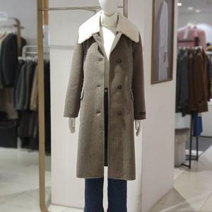 [에꼴드파리]MARIO퍼탈부착핸등메이드울코트 RB3ZHCAM11D