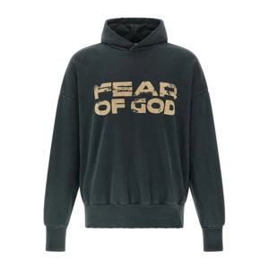 피어오브갓 프론트 프린트 풀오버 후드 티셔츠 FG25FW1212102BH