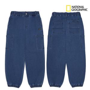 내셔널지오그래픽키즈 K261UPT010 남아 여아 청바지 조거 데님 팬츠 초등 고학년 봄신상 딜