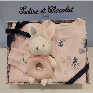 쇼콜라 데이지내의니아애착인형세트 (TNPRXS539A)여아봄실내복출산백일돌두돌선물