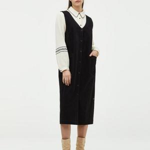 [써스데이아일랜드]브이넥 레이어드 베스트 원피스 t248aop248