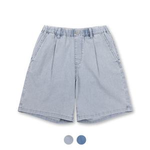 [폴햄키즈][폴햄키즈] 시그니처 여아 4부 숏 데님 팬츠_PKE2DH20