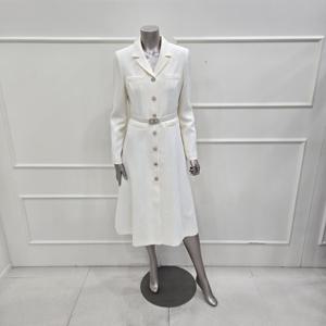 [미니멈]MZAAWO1060IV 카라 플레어 원피스