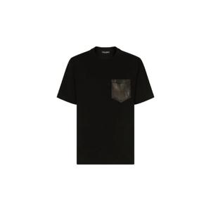 25 FW 돌체앤가바나 로고 스탬프 티셔츠 G8PN9ZG7M3I TP432007860