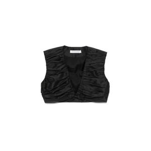 25 FW 빅터앤롤프 플리츠 크롭 탑 ET0632299225 TP449160748