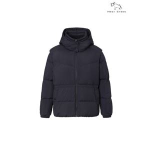 [힐크릭]여성골프웨어 패딩점퍼 탈부착 다운점퍼 1HCPAWU548BLCK