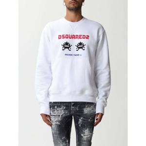 [DSQUARED2] 라프리마 남성 스웻셔츠 아케이드 트윈스 코튼 S74GU0730S25516 100 화이트 /6