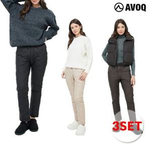 [아보크]25FW 패딩팬츠 3종, 여성