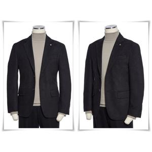 [레노마캐주얼][레노마콤비재킷]F/W 데일리로 입기좋은 고퀄 블랙콤비재킷 RQLMBJ59A DR4470