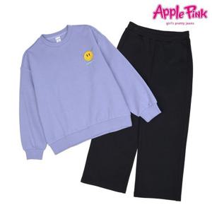 [애플핑크]스마일 맨투맨+팬츠세트 (APS8R701GST)
