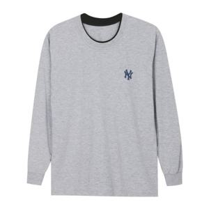 [파파브로]남자 삼플캐주얼 라운드넥 티셔츠 MB-TSA-Q069-그레이