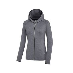 [콜핑]LD08 여성 봄 멜란지 후드일체형 트레이닝 집업자켓 KTJ6292W