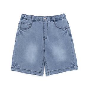 [내셔널지오그래픽 키즈] K222UHP040 데님 5부 반바지 LBLUE