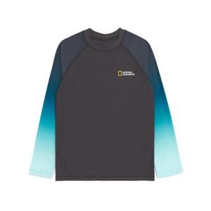 [내셔널지오그래픽 키즈] K222URG430 그라데이션 긴팔 래쉬가드 CGREY