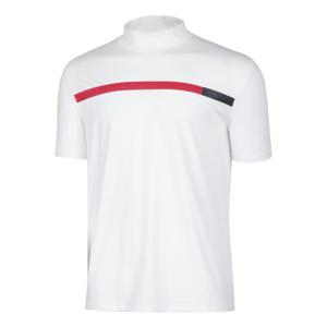 [파파브로]남성 중년 스판배색 반폴라 반팔티 SH-TSHG-911-화이