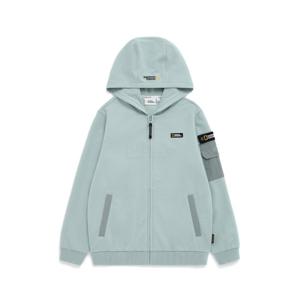 [내셔널지오그래픽 키즈] K231UFT010 트레이닝 후드 집업 ASH MINT