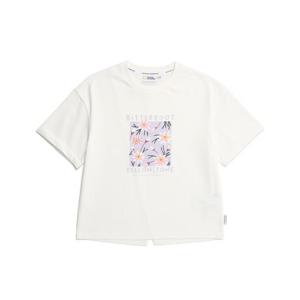 K232GTS010 여아 그래픽 반팔 IVORY