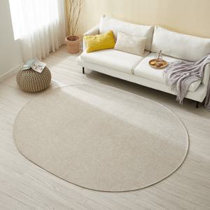 [르헤브] 베이스 사이잘룩 러그 워셔블 타원형 카페트 (170x230)