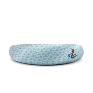 비비안웨스트우드 로고 HILMA ORB 헤어밴드 라벤더 8102001FW00V9 J405