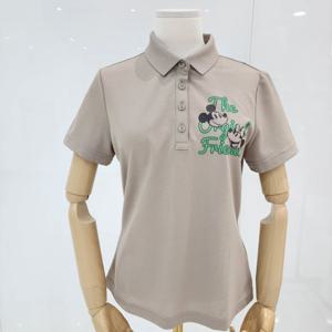 [디즈니골프]여성  캐릭터 반팔 카라티셔츠 (DO2LTS043-BG)