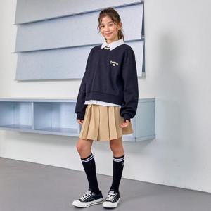 유솔 sh06 여아) 양면 브이넥 크랍 맨투맨2 ULMA24858