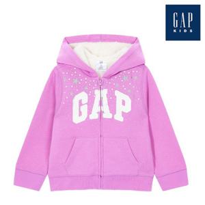 [갭키즈] 스타 앤 로고 그래픽 플리스 후드 집업(732855-00-9_PU
