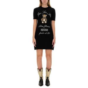 모스키노 여성 블랙 미니 드레스 04905401_0555
