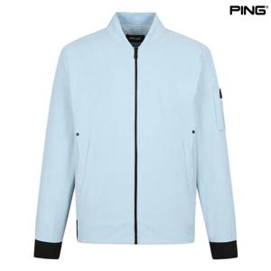 [핑골프](양말증정2개) 남성 나일론 스트레치 블루종 점퍼 (111D3JP201_BL)