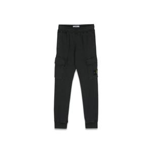 스톤아일랜드 남아 블랙 카고 팬츠 791660941K_V0129