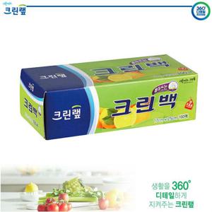 (크린랩) 크린백 17cm x 25cm (100매) 위생 비닐백