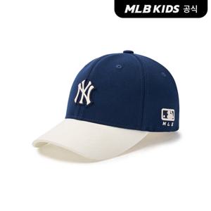 [MLB키즈]바시티 배색 볼캡 NY (Navy)7ACP8805N-50NYS