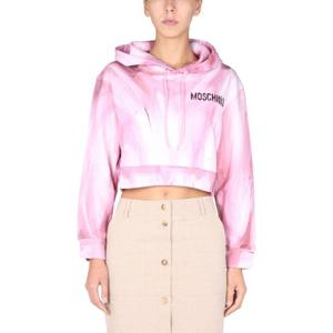 모스키노 크롭 후드 티셔츠 17105427_2222