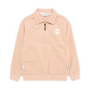 내셔널지오그래픽 키즈 K231USW210 하프 집업 카라 MTM PEACH BEIGE