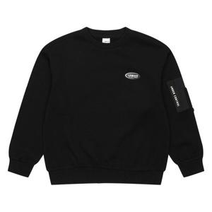 [에스핏]소매 포켓 맨투맨 티셔츠 - 블랙 (SJY711MKRT04)_CJ