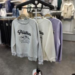 유솔 sh06 유니 에센셜 맨투맨 ULMA25151