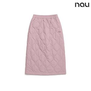 나우  (1NUPDW3501_DI) W 코지경량패딩스커트 DUSTY PINK
