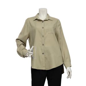 [최복호]프린팅 트임 언발 셔츠 (A2311003)