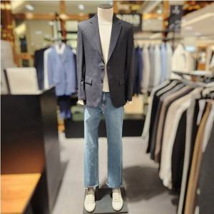 [레노마캐주얼]봄,여름 슬림핏 스판 다크그레이 캐주얼 자켓 RRBIBJ92GRDL