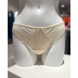 [바바라] 크림 웨딩 레이스 T팬티(ABP4441T)(CR)