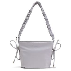 [에스콰이아]25SS 신상 비건 데일리 경량 스토퍼장식 스트링 숄더 크로스백 ECESHB712GY