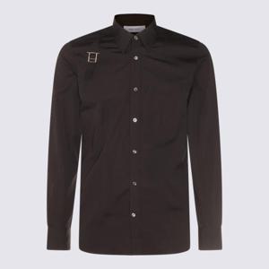 알렉산더 맥퀸 T바 하네스 셔츠 828259QNAAX1000 Black