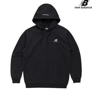 뉴발란스 NBN0D11013-BK 에센셜 스몰로고 후드티 공용 긴팔티