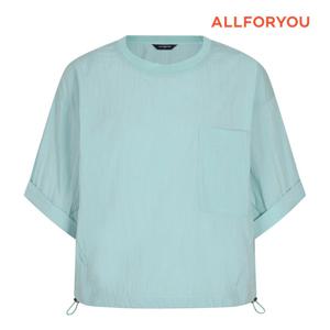[올포유][올포유] 여성 포켓 포인트 반팔 티블라우스 ALBLN6226-