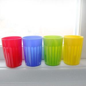 로우 미제칼라물컵4p-미제물컵 수입컵 주방용품 캠핑 애로우