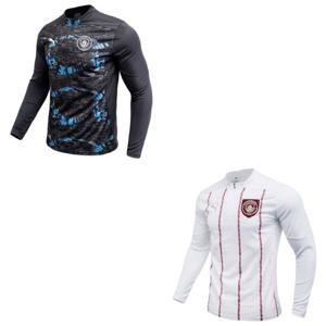 푸마긴팔티 VQC 779156-74 푸마 맨체스터 시티 프리매치 1/4 짚 탑 긴팔저지 2종 택1