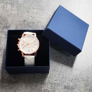 아트박스/에코벨 커플/캐주얼 럭셔리 쿼츠 패션 가죽 손목시계